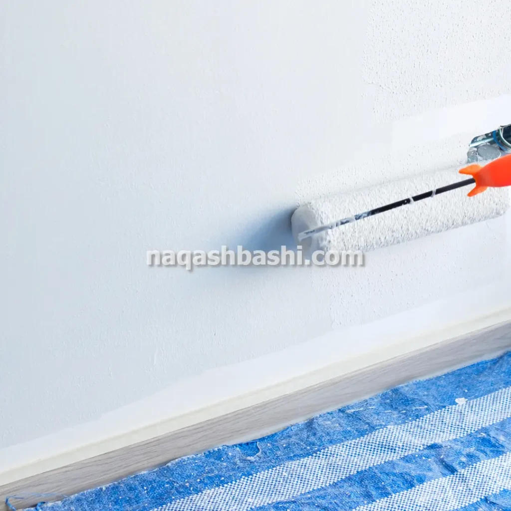 خدمات نقاشی ساختمان رنگ‌ پلاستیک و روغن در تهران