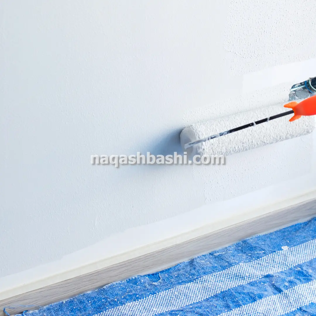 خدمات نقاشی ساختمان رنگ‌ پلاستیک و روغن در تهران