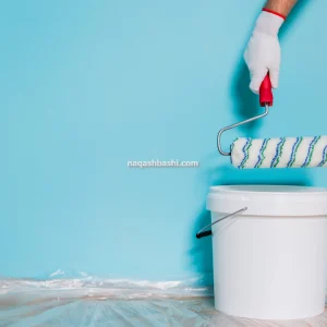 نقاش باشی نقاشی ساختمان با رنگ پلاستیک در تهران