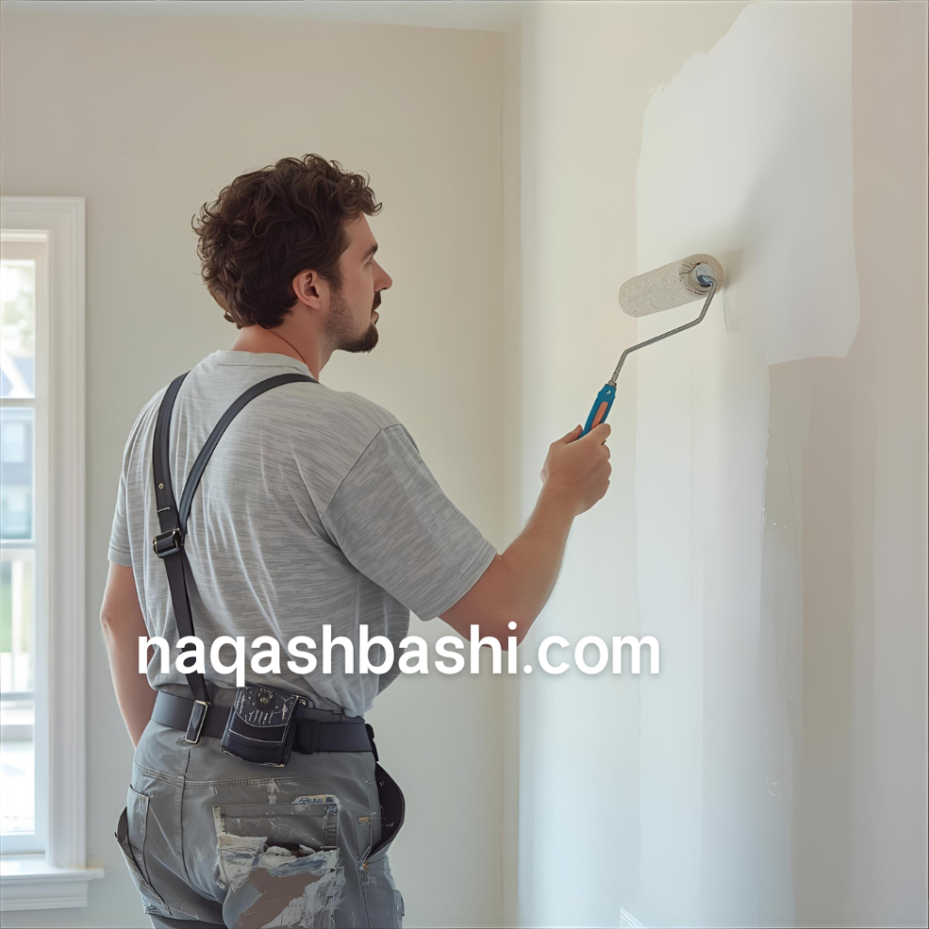 نقاش باشی رنگ آمیزی حرفه ای واحد های مسکونی در تهران الهيه