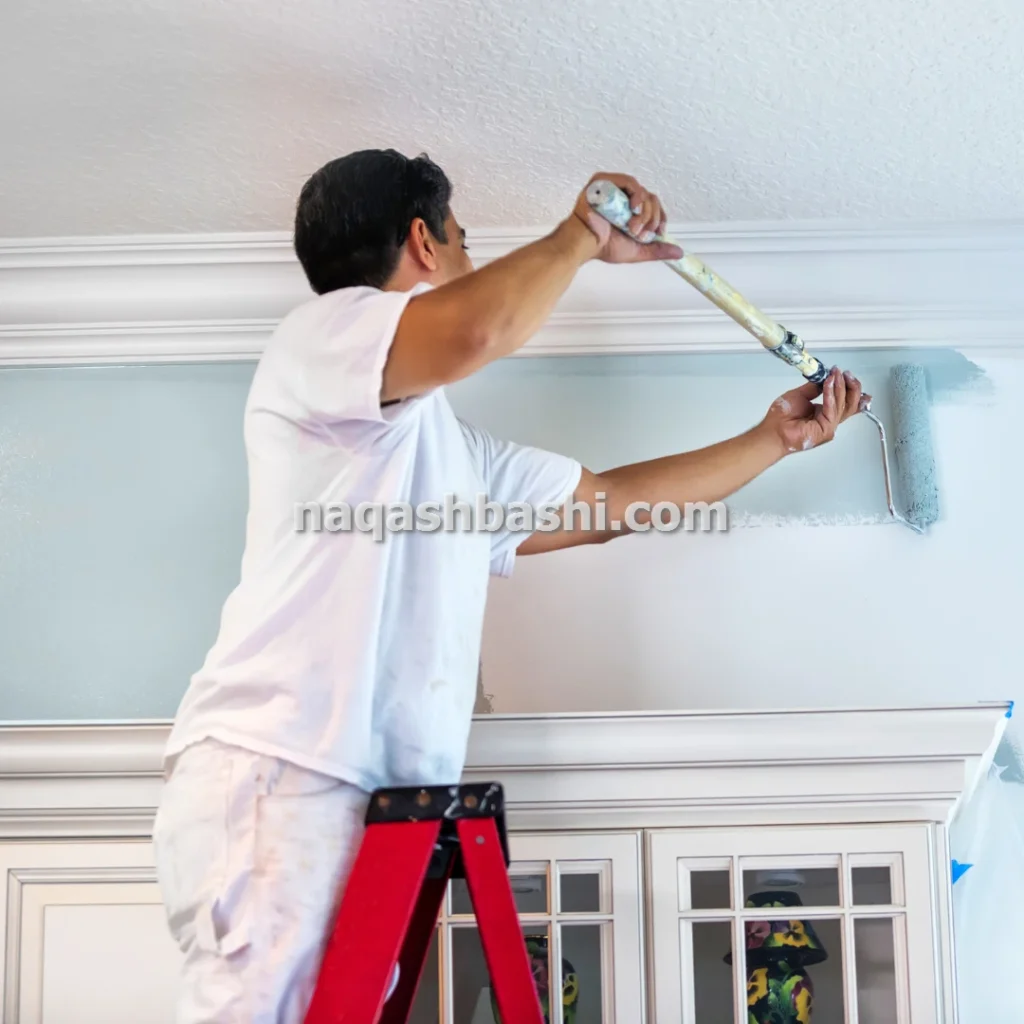 هزینه نقاشی ساختمان با رنگ روغنی در تهران